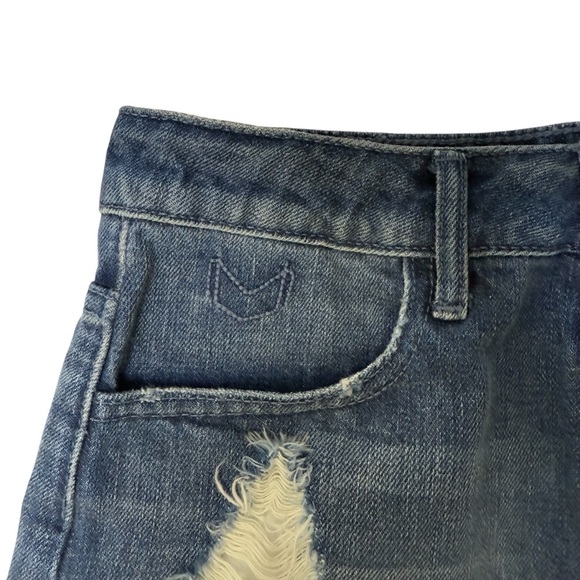 Show Us Your MuMu Wyoming High waisted Frayed Hem Women Shorts. Size 26 - Picture 4 of 12